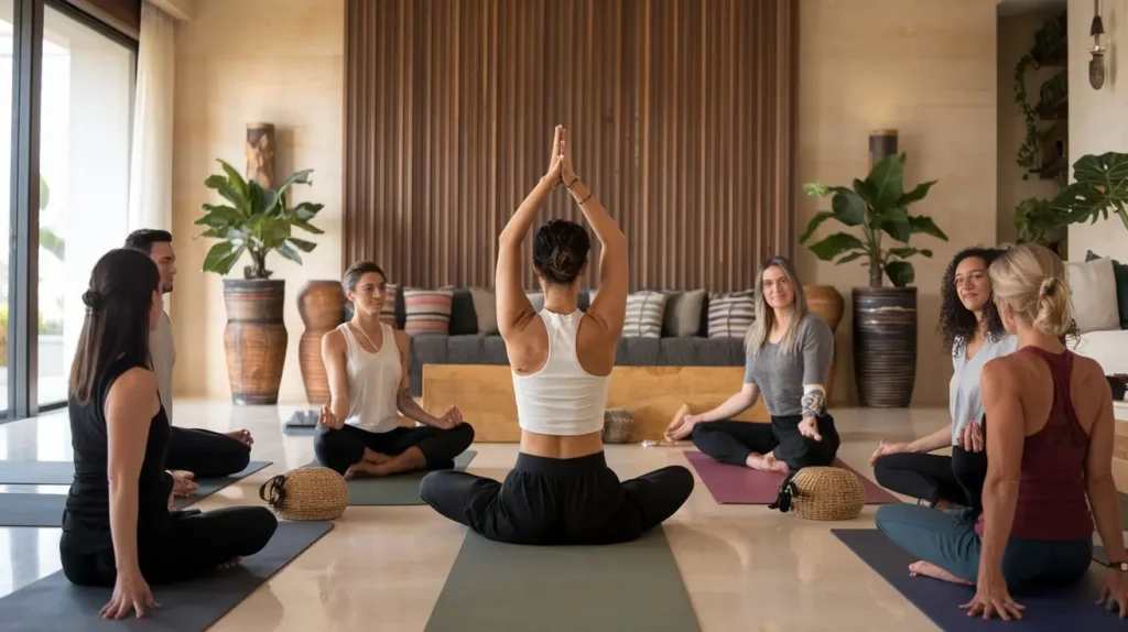 Yoga at home in marbella