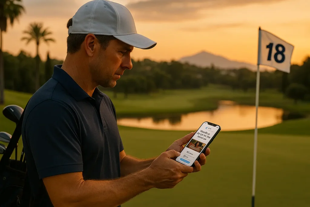 massage for golfers in marbella