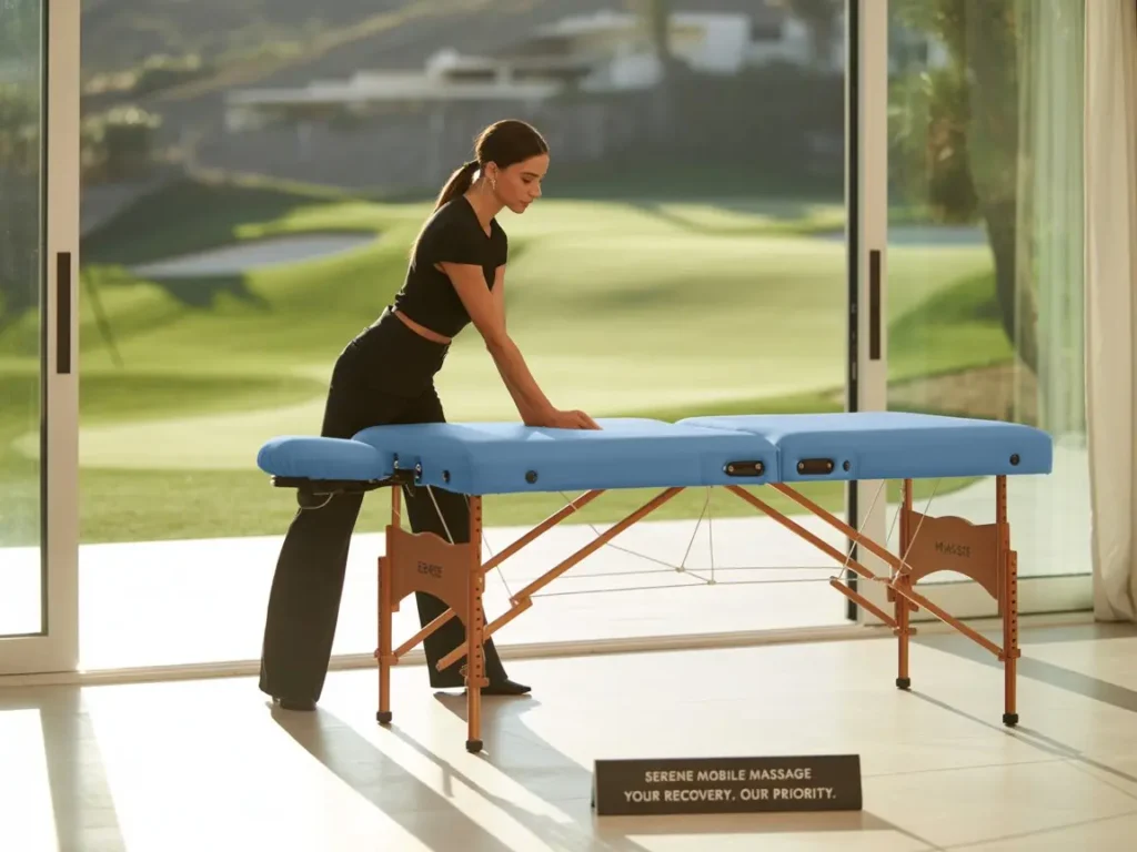 massage for golfers in marbella