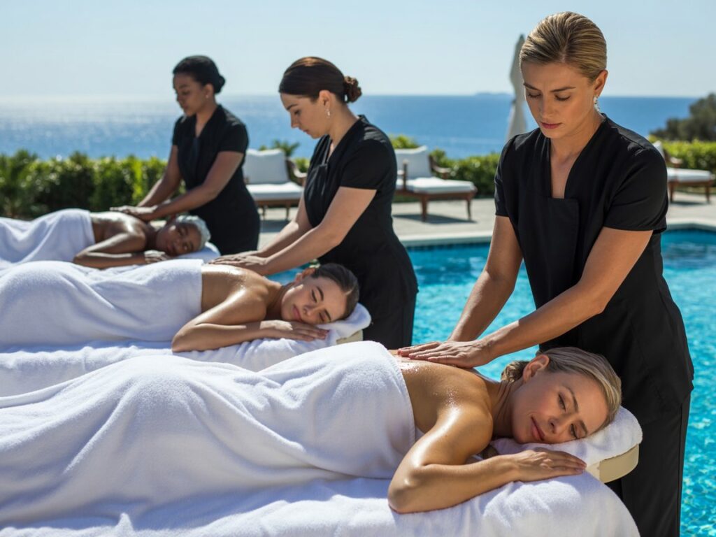Group Massage in Marbella