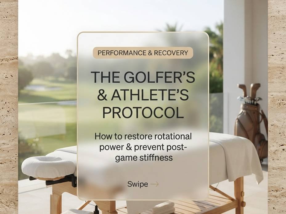 golf massage marbella