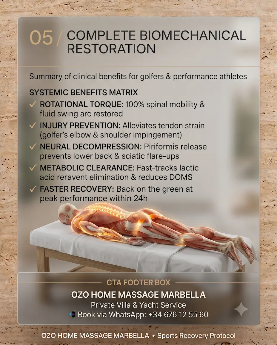 Complete biomechanical restoration for athletes