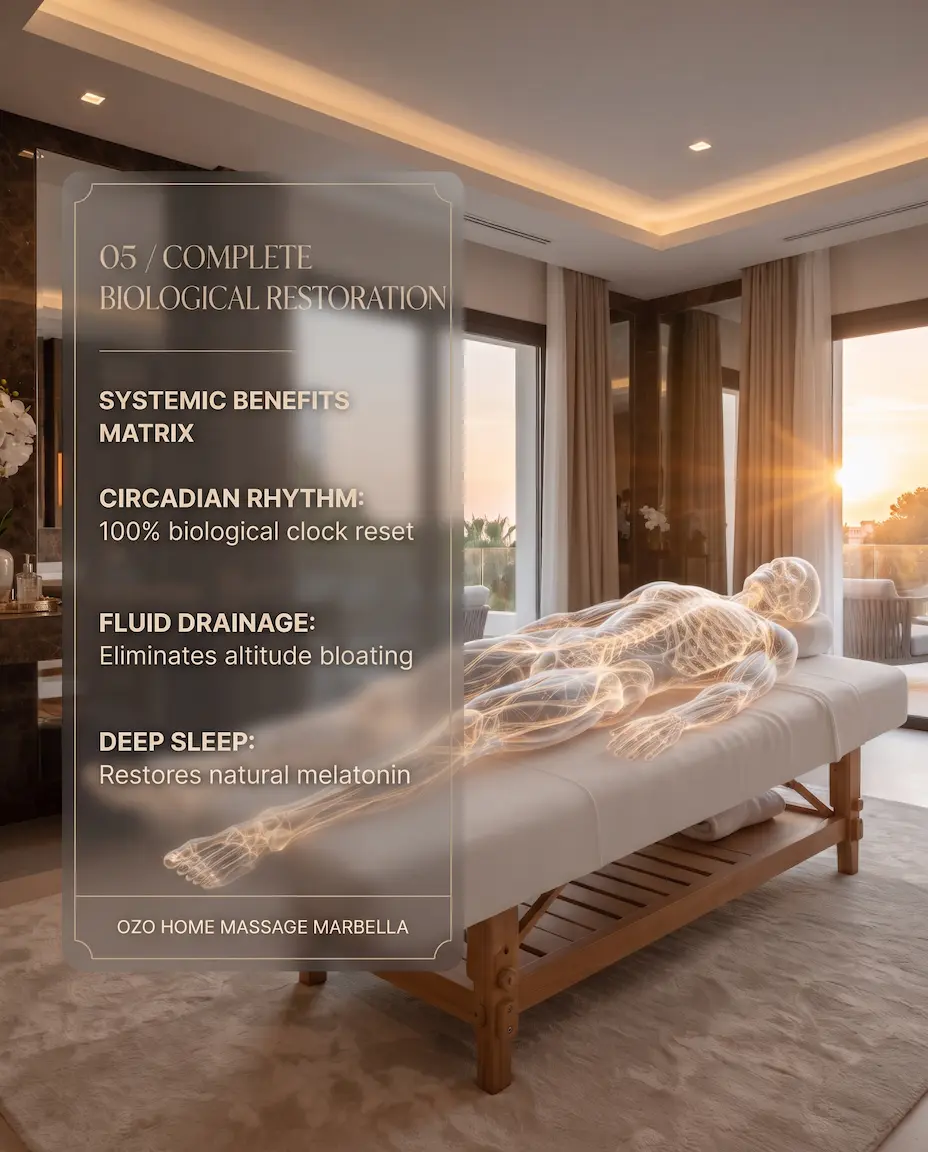 Complete biological clock restoration for tourists in Marbella