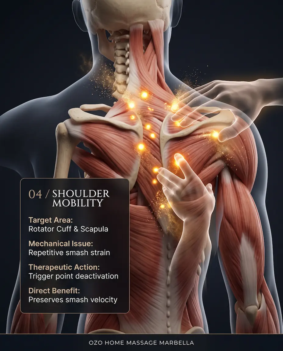 Rotator cuff and shoulder impingement sports therapy