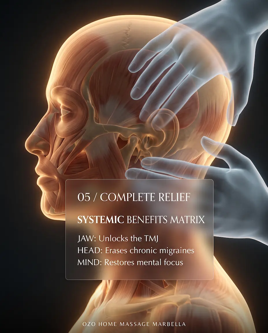 Complete TMJ and migraine relief structural alignment