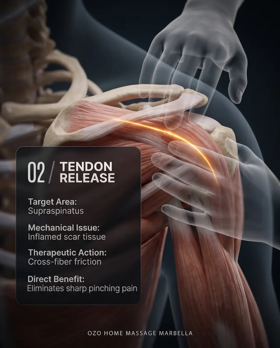 Sports massage for rotator cuff and shoulder impingement